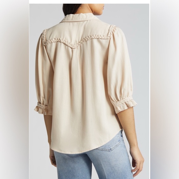 NWOT Wit & Wisdom western button up shirt sz XL - Picture 3 of 4